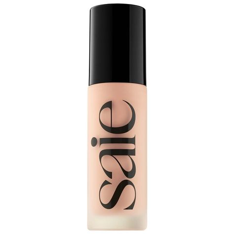 Glowy Super Skin Lightweight Hydrobounce™ Serum Foundation - Saie | Sephora Beauty Wishlist, Benzalkonium Chloride, Serum Foundation, Skin Tint, Sephora Beauty, Rosehip Seed Oil, Medium Skin Tone, Neutral Undertones, Best Foundation