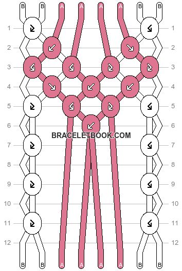 Two Color Bracelet Patterns, Bracelet Book Patterns, Yarn Friendship Bracelets, Bracelet Patterns Easy, Cool Friendship Bracelets, String Bracelet Patterns, Diy Friendship Bracelets Tutorial, Yarn Bracelets, Bracelet Crochet