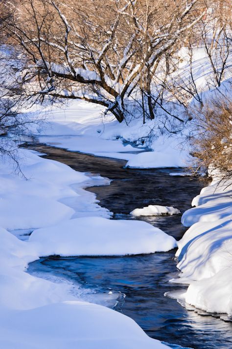 Winter River, Winter Landscape Photography, Snow Landscape, Winter Landscape Painting, Beautiful Scenery Pictures, Painting Snow, Cheap Flight, Cheap Flight Tickets, Nature Scenery