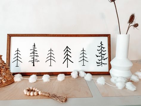 Christmas Home Decor - Cool, we've got you covered. Here you'll be able to buy all the supplies you need. Click to visit immediately. Scandinavian House Decor, Scandanavian Decor Holiday, Scandinavian Art Paintings, Modern Christmas Wall Decor, Simple Christmas Wall Decor, Christmas Decor Cricut Projects, Scandi Wall Decor, Aztec Christmas Decor, Cricut Winter Decor