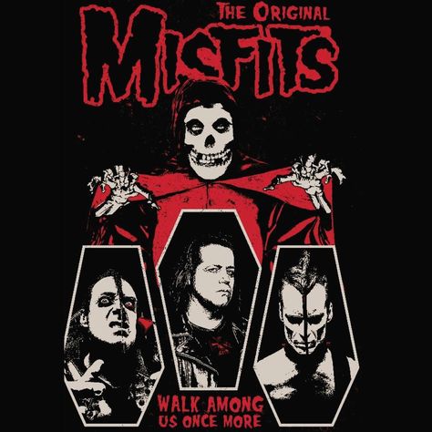 4,605 Likes, 52 Comments - 7thHouse - DANZIG FANSITE (@danzig_7thhouse) on Instagram: “OG Misfits are coming to NJ this May! Congrats on the Sold Out show @prucenter, well done. See you…” Glen Danzig, Misfits Wallpaper, Misfits Band Art, Misfits Poster, 1980s Punk, Grunge Artist, Glenn Danzig Misfits, Samhain Danzig, Band Covers