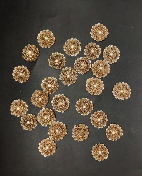 3/4 Inch Round Bling Sequin Rhinestone Zardosi Sew On Embroidered Patch Appliques | Embellished Applique Crafting Accessories Clothing Patch https://etsy.me/3BYgvmI #sewing #sewonapplique #sewonpatch #zardosiapplique #beadedapplique #indianapplique #embellishapplique # Vintage Lace Blouses, Fancy Face Mask, Lace Blouses, Raw Silk Fabric, Embellished Belt, Fabric Embellishment, Traditional Indian Outfits, Leaf Texture, Gold Collar