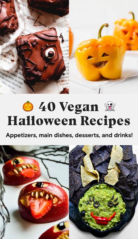 Vegan Halloween Appetizers, Spooky Fruit, Vegan Halloween Desserts, Vegan Halloween Recipes, Chocolate Covered Pretzels Halloween, Vegan Halloween Treat, Vegan Halloween Food, Witch Hat Cookies, Feasting On Fruit