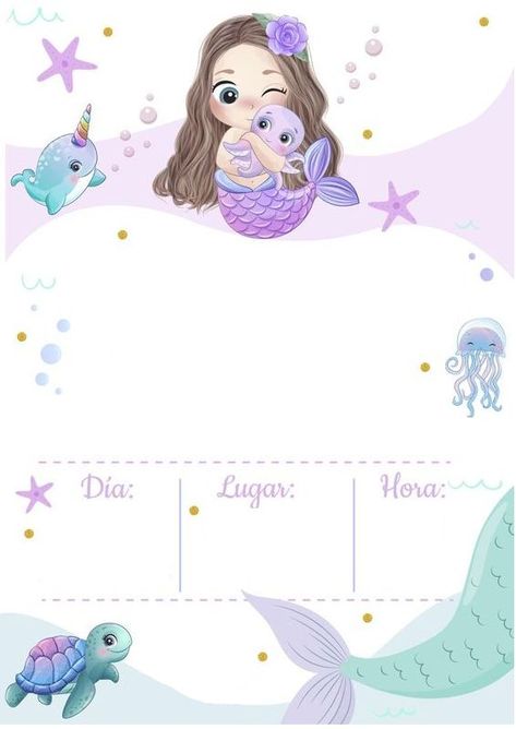 Aaliyah Birthday, Little Mermaid Invitations, Mermaid Baby Shower Invitations, Mermaid Birthday Party Invitations, Mermaid Invitation, Mermaid Theme Birthday Party, Mermaid Invitations, Mermaid Birthday Invitations, Mermaid Theme Party