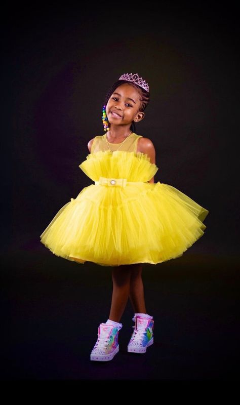 Yellow Princess Puffy Dress Baby Girl Tutu Dress Baby - Etsy Toddler Tutu Dress, Baby In Wedding Dress, Wedding Tulle, Wedding Dress Prices, Toddler Tutu, Dress Baby Girl, Puffy Dresses, Girls Tutu Dresses