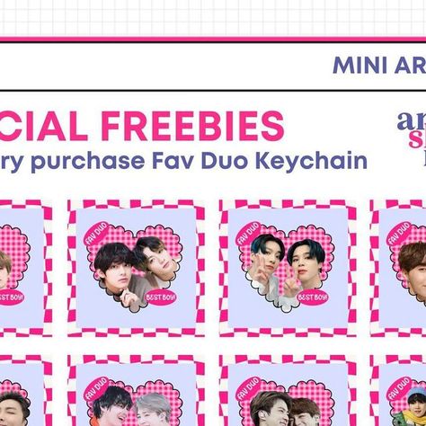 Freebies Ideas, Kpop Freebies, Keychain Ideas, Which One Are You, Get One, K Pop, Double Sided, Bts, On Instagram