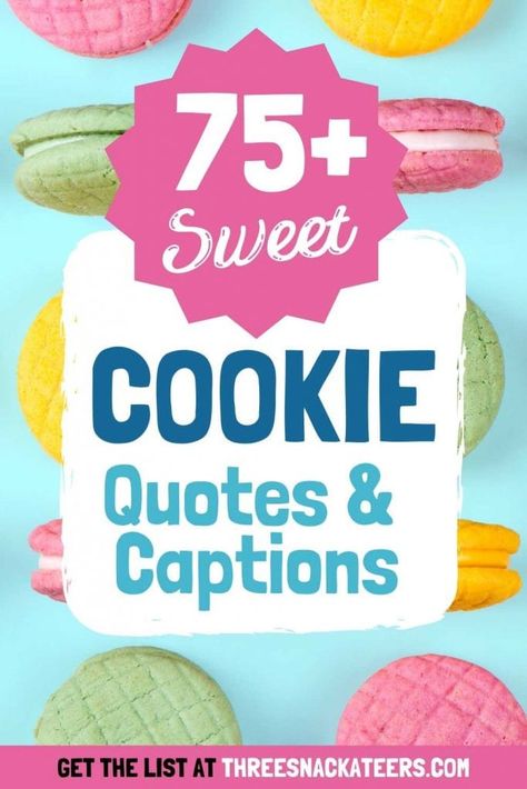 Cookie Puns, Dessert Quotes, Insomnia Cookies, Cookie Quotes, Valentine Phrases, Cookie Delivery, Cookie Table, How To Make Biscuits, Messages For Friends