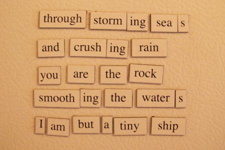 Poetry Magnets, Pinterest Shuffle, Prayer Activities, Magnets Diy, Magnetic Poetry, Found Poetry, Amazing Crafts, Blackout Poetry, Poetic Justice