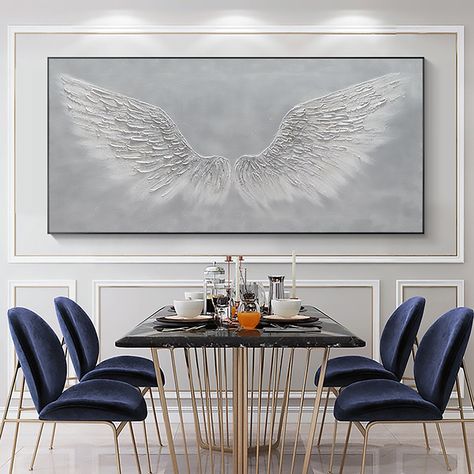 Angel wings wall art