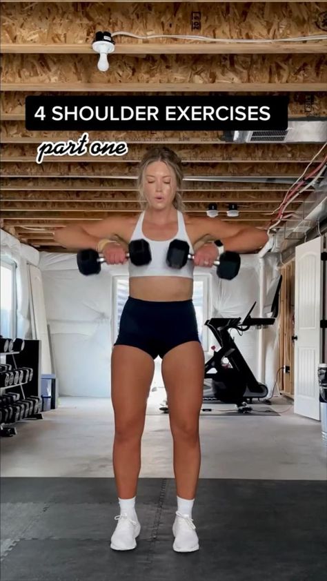 Pin on Arms Workouts Dumbbell Routine For Women, Exercises For Thigh Chafing, Dumbbell Only Shoulder Workout, Dump Bell Workouts, Back Excersice Women Dumbell, Back Workout With Dumbbells Women, Home Dumbell Workout For Women, Workout Dumbell Women, Back Exercises With Weights