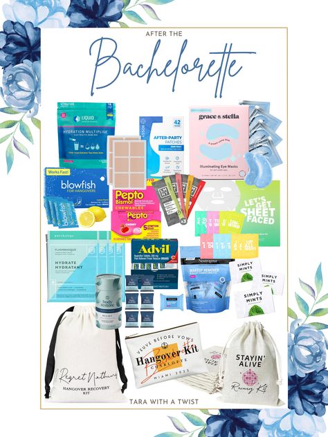 Nashville Hangover Kit, Bridal Goodie Bags, Hangover Kits Ideas, Bachelorette Kit Ideas, Bachelorette Hangover Kit Ideas, Nashville Bachelorette Party Favors, Unique Bachelorette Party Favors, Bachelorette Vegas Theme, Hangover Kit Ideas