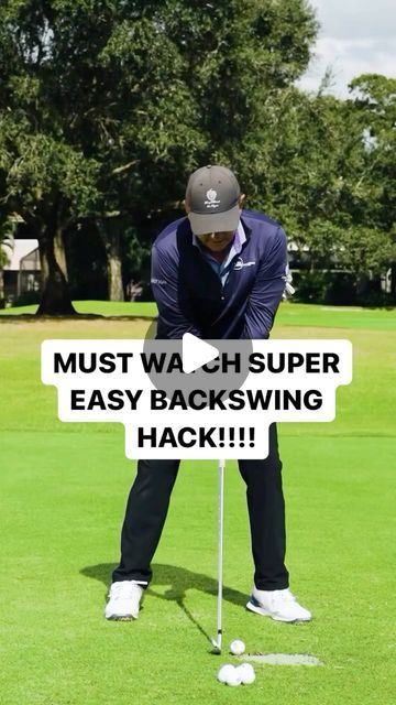 Stroked Out Golf on Instagram: "Follow @strokedoutgolf⁠ if you want to hit more consistently and tap ❤️ if you love simple golf tips!  Watch this super simple tip to ensure you have a proper backswing. Follow this drill to hit better and more consistently!  Credit • @performancegolfzone   #golfswing #golfswingtips #golftips #golflesson #backswing #golfbackswing" Weight Training For Golf, Golf Tips For Women Swings, Golf Chipping Drills, Golf Backswing, Golf Hip Rotation Drills, Golf Tips Driving, Golf Techniques, Golf Videos, Love Simple