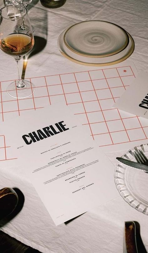 Hospitality Branding: Unveiling Lindbergh’s Charlie Urban Hotels for Modern Italian Travel | Positioner Supper Club Design, Steakhouse Branding, Italian Branding, Italian Modernism, Hospitality Branding, Urban Hotels, Pizza Branding, Modern Italian Design, Italian Menu