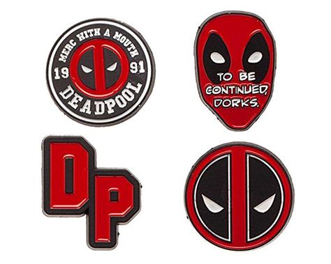 White Deadpool, Deadpool Theme, Deadpool Gifts, Deadpool Comic Book, Funny Deadpool, Deadpool Tattoo, Spiderman Deadpool, Deadpool Mask, Marvel Pins