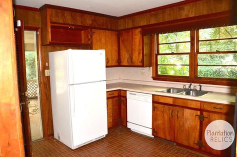 Flip House 1960s Kitchen Before and After. A Major Kitchen Renovation | Hometalk 60s Ranch Kitchen Remodel, Dakota House, 1960s Kitchen Remodel, 1960 House, 1960s Kitchen, Countertops Diy, 1960s House, Flip House, Budget Remodel