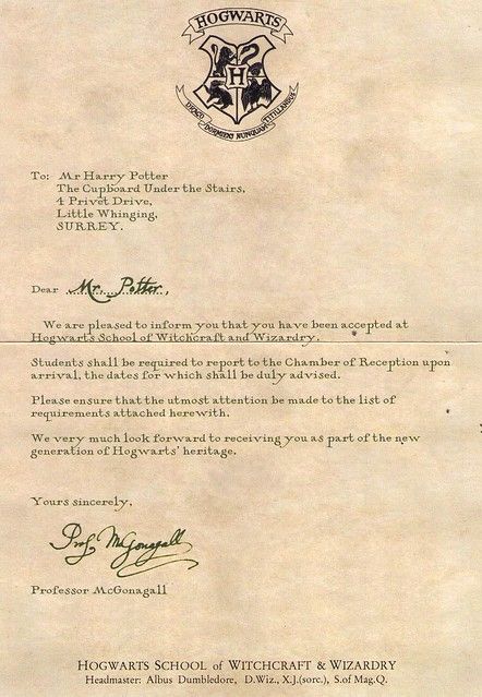 Harry's acceptance letter to Hogwarts. | we live young | Flickr Hogwarts Acceptance Letter Template, Hogwarts Brief, Harry Potter Acceptance Letter, Harry Potter Hogwarts Letter, Harry Potter Invitations, Harry Potter Letter, Classe Harry Potter, Imprimibles Harry Potter, Stile Harry Potter