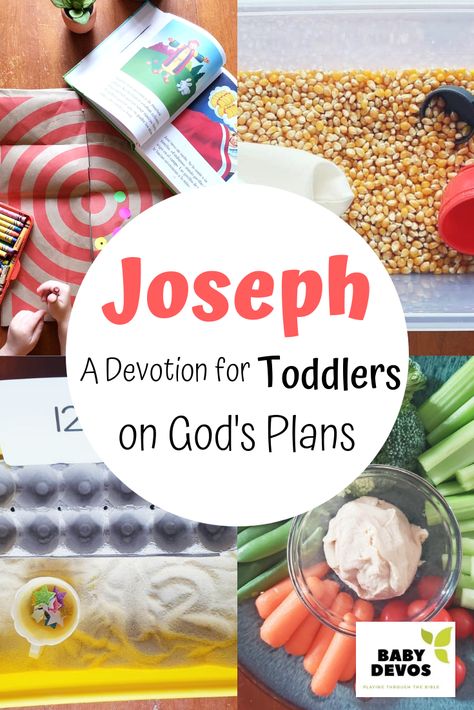 Joseph Preschool Activities, Devotions For Toddlers, Joseph Crafts For Preschoolers, Joseph Preschool Lesson, Joseph Bible Crafts For Kids, Toddler Bible Activities, Joseph Crafts For Kids Sunday School, Joseph Craft, Bible Joseph