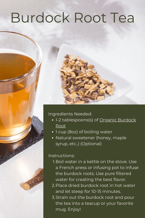 The Complete Guide To Making Burdock Root Tea - Starwest Botanicals Burdock Root Recipes Teas, Burdock Root Recipes, Burdock Plant, Burdock Root Benefits, Burdock Tea, Burdock Root Tea, Purple Thistle, Herbal Remedies Recipes, Burdock Root