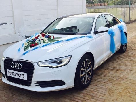 Wedding Car Deco, Bridal Car, Bmw Interior, Wedding Car Hire, Wedding Car Decorations, Delhi Wedding, Car Deco, Wedding Cars, Desi Wedding Decor