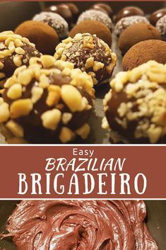 Traditional Brazilian Food, Brazilian Recipes Dessert, Brazilian Food Traditional, Brazilian Dessert, Brazilian Brigadeiro, Brigadeiro Recipe, Brazilian Chocolate, Brazil Food, Brazilian Desserts