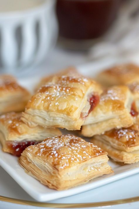 Tropical Guava Pastries Guava Pastry Recipe, Guava Cheese Pastry, Guava And Cheese Pastry, Guava Pie, Guava Cream Cheese, Guava Pastries, Guava Desserts, Guava Pastry, Guava And Cream Cheese