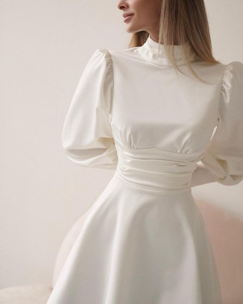 Unique Fashion Outfits, Mini Dress Outfit, Classy Wedding Dress, White Mini Dress Outfit, Mini Dress Outfits, Women Dresses Classy, Elegant Dresses Classy, Muslim Fashion Dress, Stylish Party Dresses