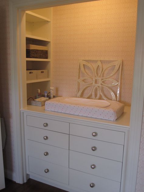 changing table in closet Corner Changing Table, Nursery Closet Built In Changing Table, Changing Table Closet, Closet With Changing Table, Nursery Closet Changing Table, Nursery Closet Changing Station, Built In Changing Table In Closet, Built In Changing Table, Armoire Changing Table