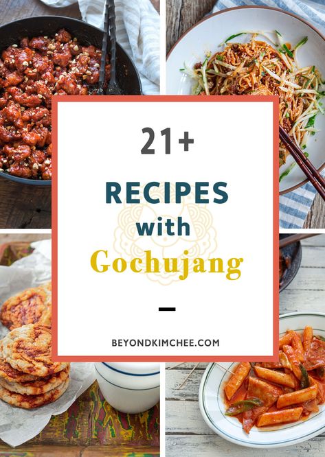 Recipes Using Gochujang, Recipes With Gochujang, Gochujang Recipe, Korean Chili, Korean Chili Paste, Comfort Desserts, Korean Recipes, Asian Inspiration, Korean Dishes