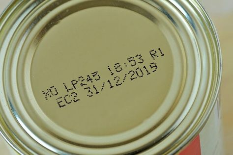 Expiration Date On Can Expired Date Label Design, Beauty Product Expiration Dates, Expiration Dates On Food, Dating Meaning, Food Shelf Life, Non Perishable Foods, Expired Food, Expiration Date, Food Poisoning