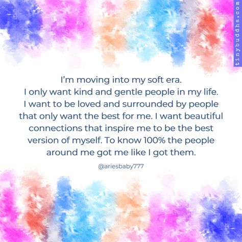 Visit tinybuddha.com for more inspiration! Soft Era, The Best Version Of Myself, Best Version Of Myself, Surrounded By People, Life I Want, Likeable Quotes, Tiny Buddha, Want To Be Loved, Soul Quotes