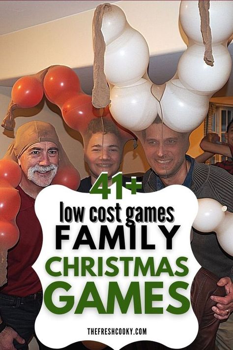 Family Games For Christmas, Games For Christmas, Family Christmas Party Games, Christmas Party Games For Groups, Xmas Party Games, Funny Christmas Party Games, Christmas Eve Games, Fun Family Christmas Games, Christmas Party Games For Kids