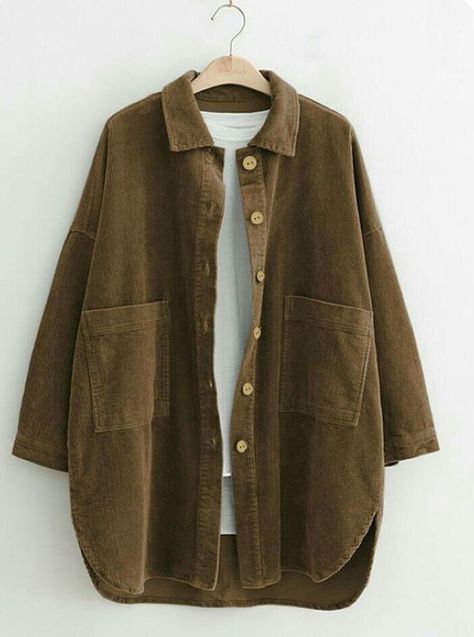 Over Sized Shirt Outfit, Layered Clothing, Plus Size Shirt, Vintage Corduroy, Layered Shirts, Shirts Vintage, Swaggy Outfits, Mode Inspiration, Dream Clothes