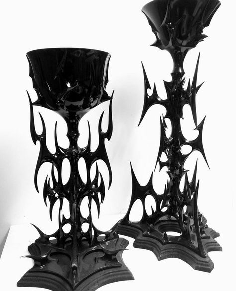 Gothic Furniture, Goth Home, Goth Decor, Rose Black, Gothic House, Dream House Decor, Black Magic, Art Sculpture, Dark Art