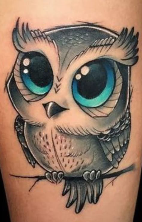 Japanese Owl Tattoo, Baby Owl Tattoos, Snow Tattoo, Owl Tattoo Drawings, Cute Owl Tattoo, Owl Tattoo Design, Tattoos Geometric, Owls Drawing, Tattoo Art Drawings