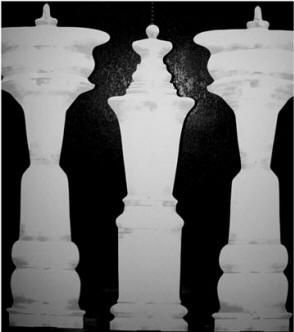 figure ground on Pinterest | Relationships, Negative Space and Mc ... Figure And Ground, Negative Space Artwork, Figure Ground Perception, Image Illusion, Asymmetrical Balance, Negative Space Art, Figure Ground, Relationship Images, Digital Media Design