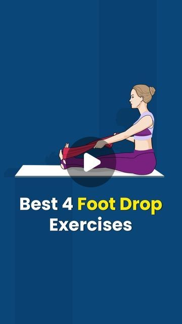 Drop Foot Exercises, Strengthen Hip Flexors, Foot Drop Exercises, Ankle Strengthening Exercises, Best Exercise For Hips, Ankle Flexibility, Ms Exercises, Stand On It, Ankle Exercises