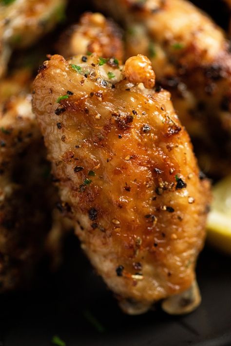 Lemon Peper Wings Air Fryer, Chicken Wings In Air Fryer Lemon Pepper, Airfryer Lemon Pepper Wings, Air Fryer Lemon Pepper Chicken Wings, Lemon Pepper Chicken Wings Recipe Air Fryer, Air Fryer Lemon Pepper Wings, Lemon Pepper Wings Air Fryer, Baked Curry Chicken, Lemon Pepper Chicken Wings Recipe