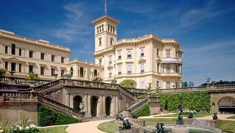 The history of Queen Victoria's Osborne House Royal Wedding Venue, Embarrassing Questions, Cowes Isle Of Wight, House England, Osborne House, Royal Residence, Italian Villa, English Heritage, Formal Gardens