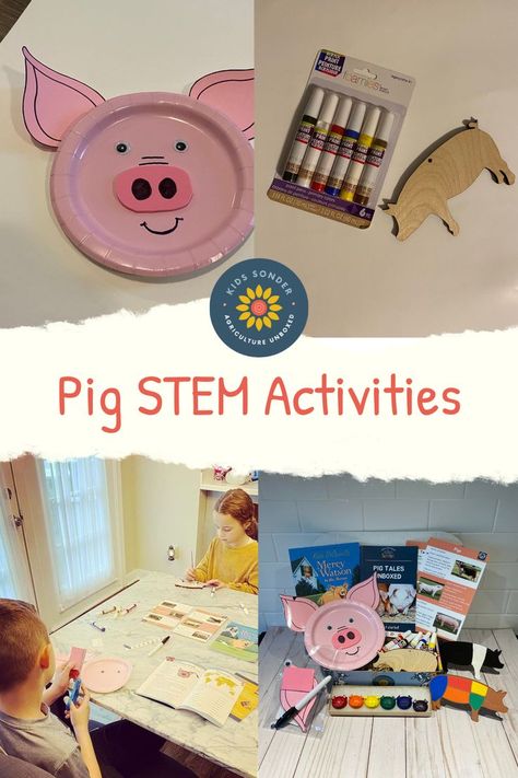 Agriculture Education Lessons, Animal Science Activities, Pig Facts, Stem Activities For Kids, Ag Education, Farm Theme Preschool, Ag Teacher, Farm School, 1st Grade Science