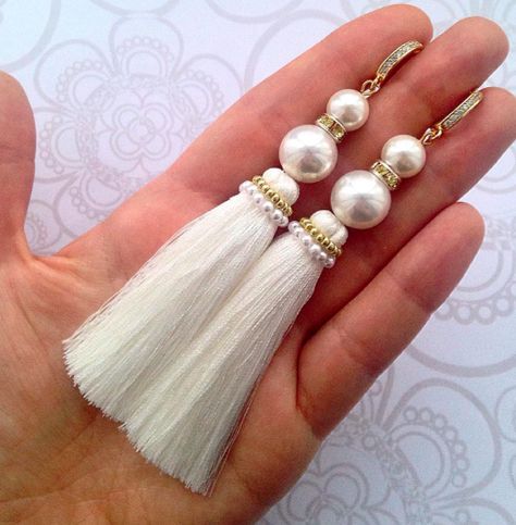 Anting Manik, Silk Thread Earrings, Tassel Earing, Silk Thread Jewelry, Thread Jewellery, Thread Earrings, Handmade Fashion Jewelry, Tassel Jewelry, Earrings Inspiration