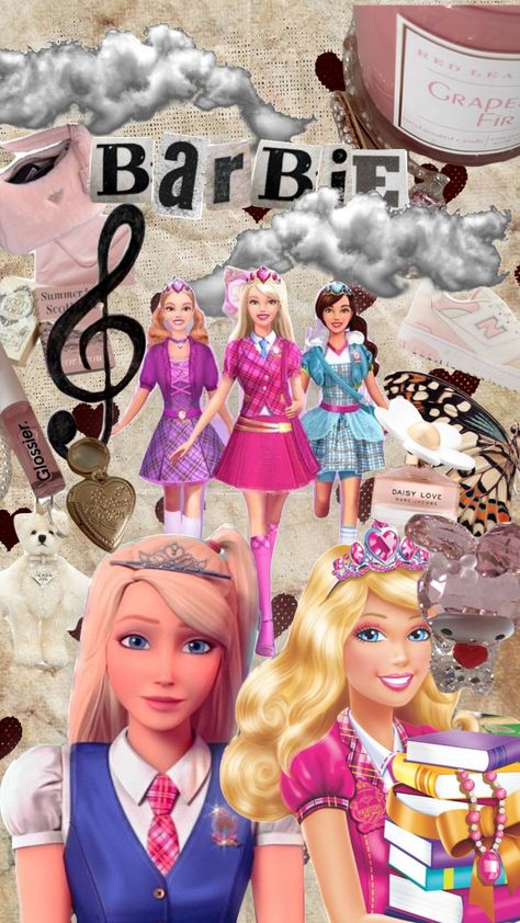 barbie princess charm school 🏫💕 #barbie #barbieprincesscharmschool #movie #film #moodboard #aesthetic #coquette #vinatge #90s #barbiemovie #barbies4life #princesscharmschool #blairwillows Barbie Princess Charm School Wallpaper, Barbie Charm School Aesthetic, Barbie Princess Charm School Aesthetic, Princess Charm School Aesthetic, Charm School Aesthetic, Barbie Charm School, Film Moodboard, School Barbie, Barbie Princess Charm School