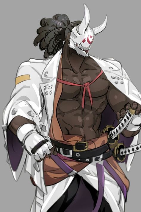 Arrancar Oc Male, Guilty Gear, Black Characters, Black Anime Characters, Black Cartoon, Black Anime, Character Design Male, 판타지 아트, 영감을 주는 캐릭터