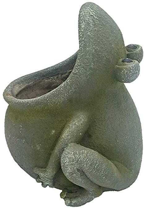 Frog Wall Art, Clay Plant Pots, Cement Flower Pots, Ceramic Wall Decor, Animal Planters, Clay Planters, Flower Pots Outdoor, Garden Animals, Garden Art Sculptures Diy