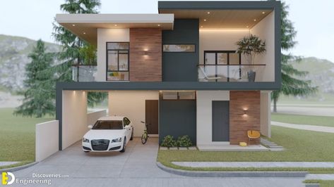 167 SQM 2 Storey House Design Plans 12.0m x 13.0m With 3 Bedroom | Engineering Discoveries House Design Plans, Bedroom Ensuite, 2 Storey House Design, 2 Storey House, Architecture Model House, 3 Bedroom House, Bedroom House Plans, Home Design Plans, Design Planning