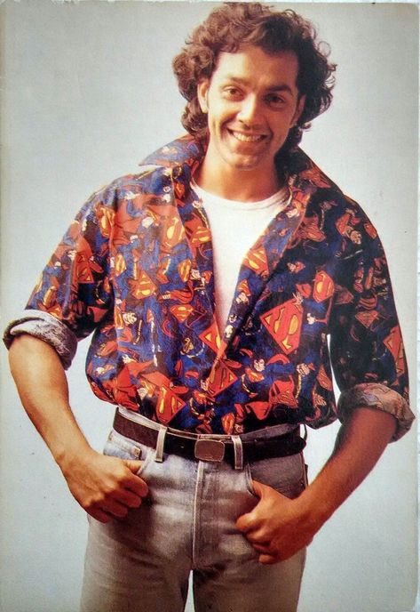 #BobbyDeol #BollywoodFlashback #90s #rare #postcard #muvyz123118 @thedeol Bobby Deol 90s, 90s Indian Fashion, Artis India, 90s Bollywood Fashion, Bobby Deol, Vintage Outfits Men, Man Dress, Sangeet Outfit, Outfit Choices