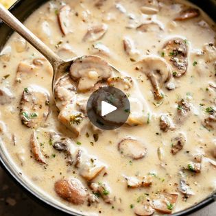 3.1M views · 6.7K reactions | Cream of Mushroom Soup | Homemade Cream of Mushroom Soup is full flavoured and so easy to make, you won’t buy soup in a can again!
RECIPE:... | By Cafe Delites | Facebook Cream Of Mushroom Soup Gravy Recipes, Creamy Mushroom Soup Recipes, Cream Of Mushroom Soup Recipes, Homemade Cream Of Mushroom Soup, Homemade Cream Of Mushroom, Soup Homemade, Homemade Soups, Creamy Mushroom Soup, Cafe Delites