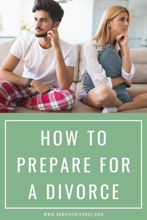 If you are getting ready to go through the divorce process you may find yourself asking "How do I prepare for the divorce process?" If you are this guide is here to help you with everything you need to know about how to prepare for divorce starting with financial advice. #divorceadvice #divorcepreparation #preparefordivorce Divorce Advice Kids, Dating A Divorced Man, Marriage Counseling Questions, Preparing For Divorce, Divorce Counseling, Marriage Struggles, Divorce Support, Marriage Therapy, Divorce Help