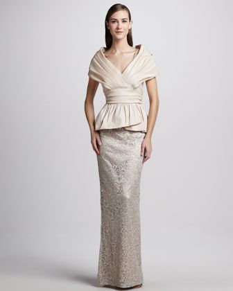 Neiman Marcus Mother Of The Bride Dresses Mother Of The Bride Gowns, Peplum Gown, Bride And Groom Outfits, Mother Of Bride Outfits, Cheap Wedding Dresses Online, Wedding Gowns Mermaid, Mother Of The Bride Outfit, Mob Dresses, Groom Outfit