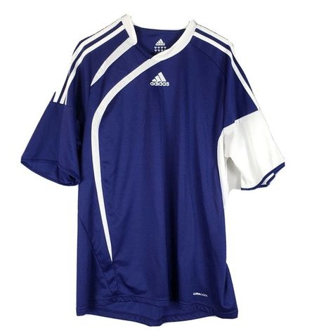 Adidas Climacool Jersey Womens XL Blue White Soccer Sports Aki Menzies, Blue Soccer Jersey, Adidas Retro, Adidas Jersey, Retro Football Shirts, Soccer Sports, Adidas Climacool, Kamikaze, Retro Football