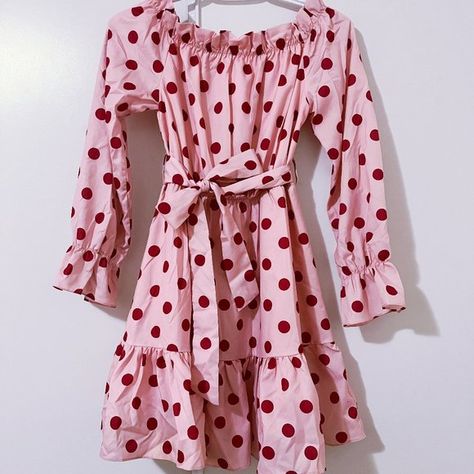 Pink Polka Dot Dress Kid Dress, Pink Polka Dot Dress, Pink Polka Dots, Dot Dress, Polka Dot Dress, Kids Dress, Dress Shop, Polka Dot, Polka Dots